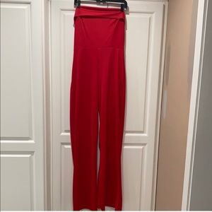 NWT Red Jumpsuit Pretty Little Thing